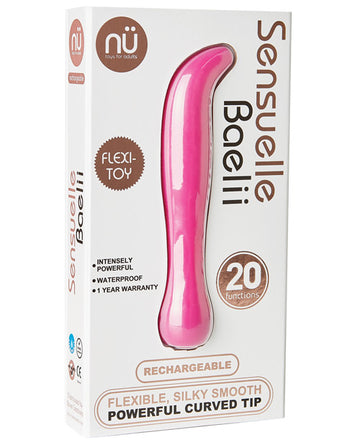 Sensuelle Baelii Flexible G Spot Vibe - 20 Novel Creations Usa INC