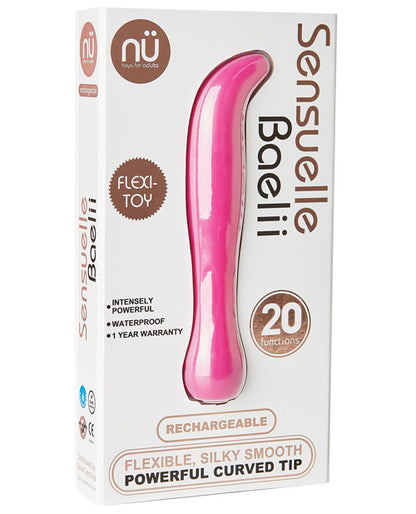 Sensuelle Baelii Flexible G Spot Vibe - 20 Novel Creations Usa INC
