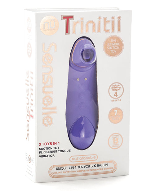 Nu Sensuelle Trinitii Tongue Vibe Novel Creations Usa INC