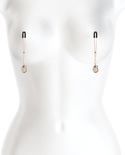 Bound Nipple Clamps - Rose Gold Bound