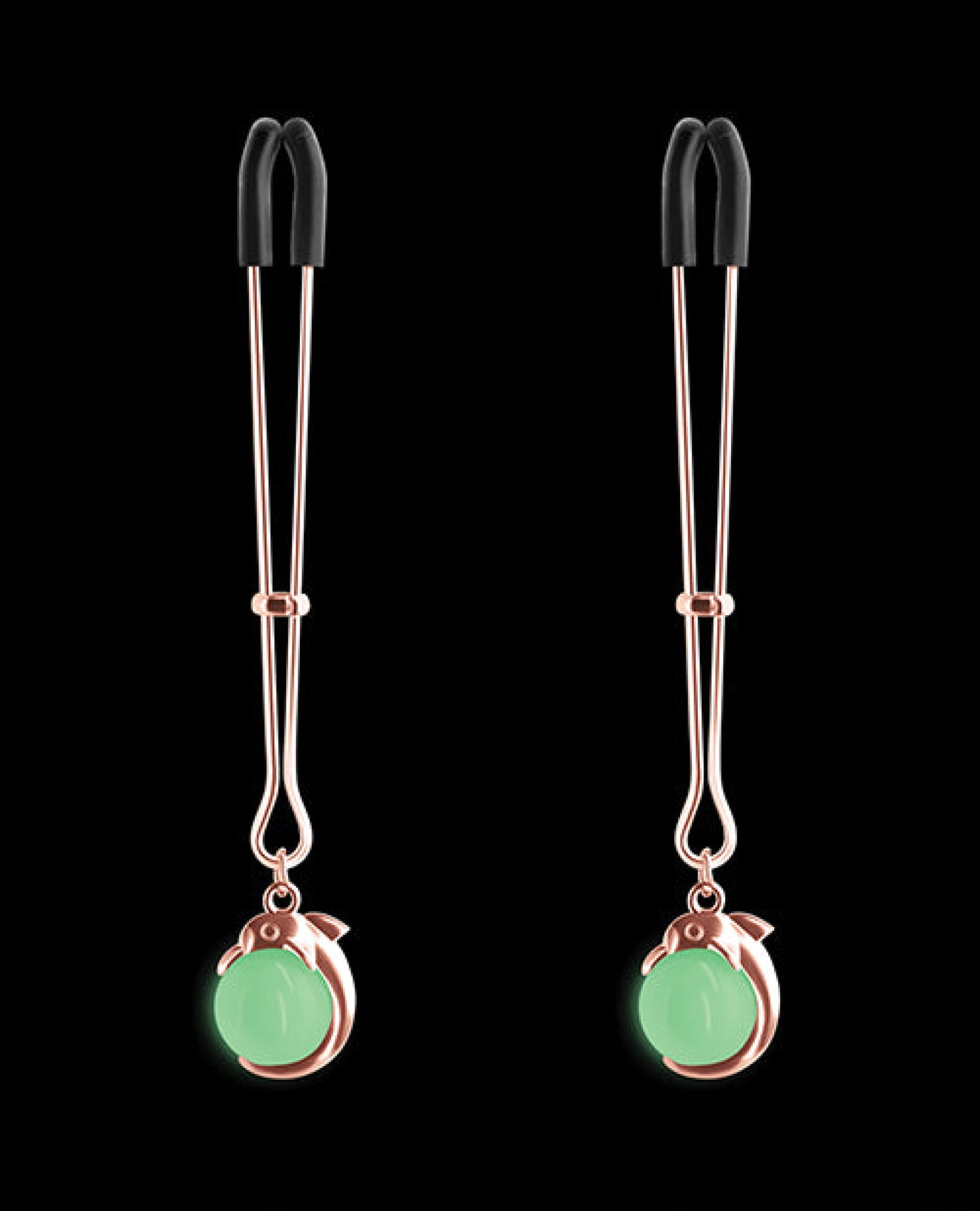 Bound Nipple Clamps - Rose Gold Bound