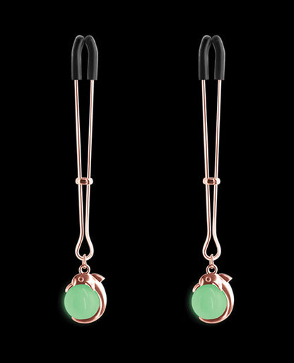 Bound Nipple Clamps - Rose Gold Bound