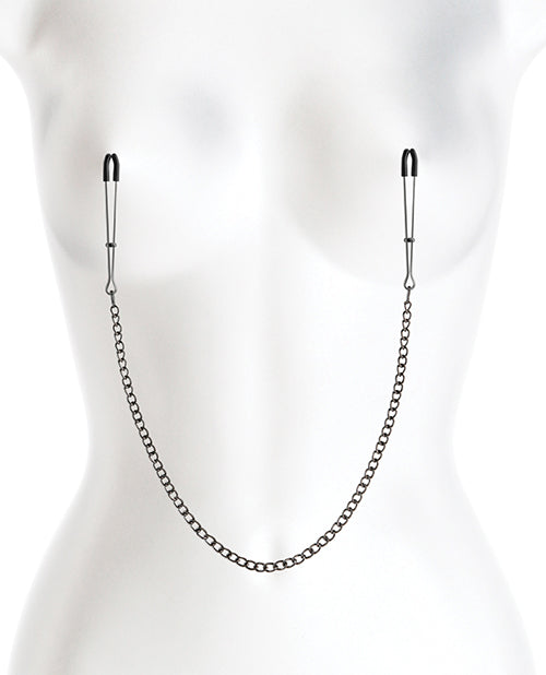 Bound Nipple Clamps - Gunmetal