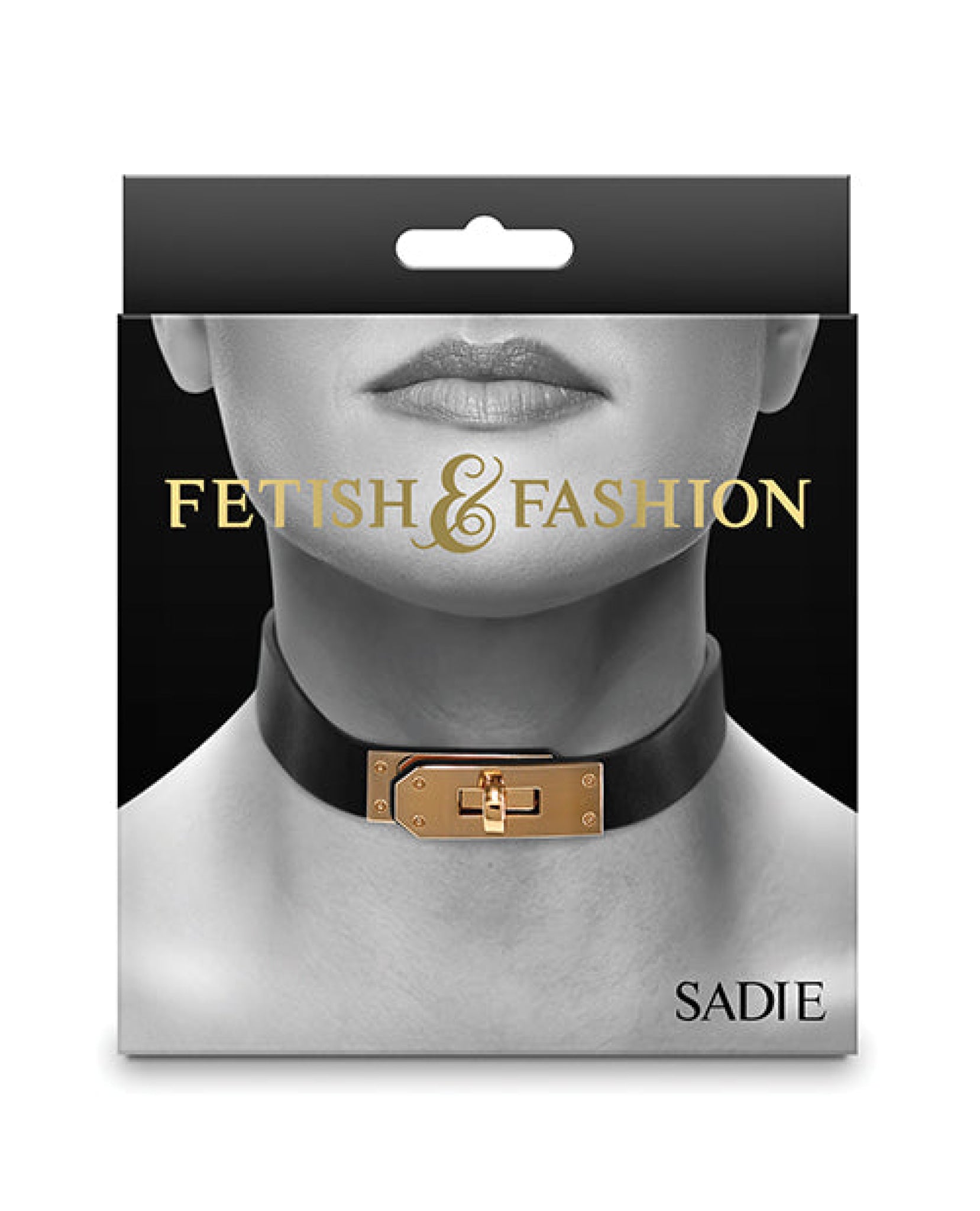 Fetish & Fashion Sadie Collar - Black Ns Novelties INC