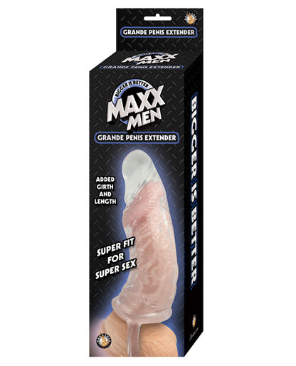 Maxx Men Grand Penis Sleeve - Clear Nasstoys