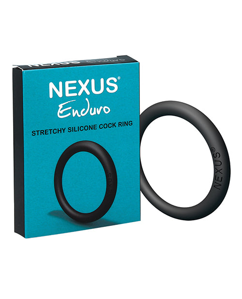 Nexus Enduro Silicone Cock Ring - Black Libertybelle Marketing