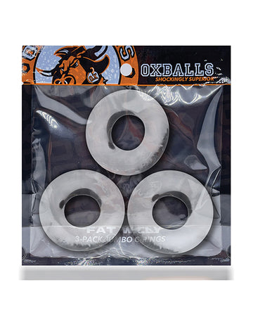 Oxballs Fat Willy 3 Pack Jumbo Cock Rings Blue Ox Designs LLCDba Oxballs