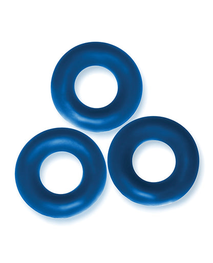 Oxballs Fat Willy 3 Pack Jumbo Cock Rings Blue Ox Designs LLCDba Oxballs