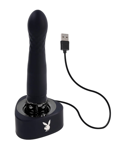 Playboy Pleasure Pleasure Zone Vibrator - 2AM Black Evolved Novelties INC