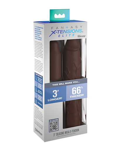 Fantasy X-tensions Elite 9" Sleeve W/3" Plug Pipedream Products