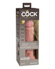 King Cock Elite 8" Dual Density Vibrating Silicone Cock Pipedream Products