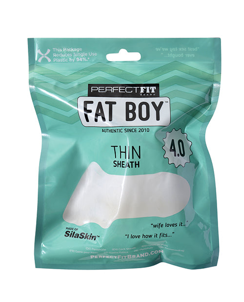 Perfect Fit Fat Boy Thin 4.0 - Clear Perfect Fit Brand