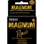 Trojan Magnum Raw Condoms - Pack of 3 Paradise Marketing
