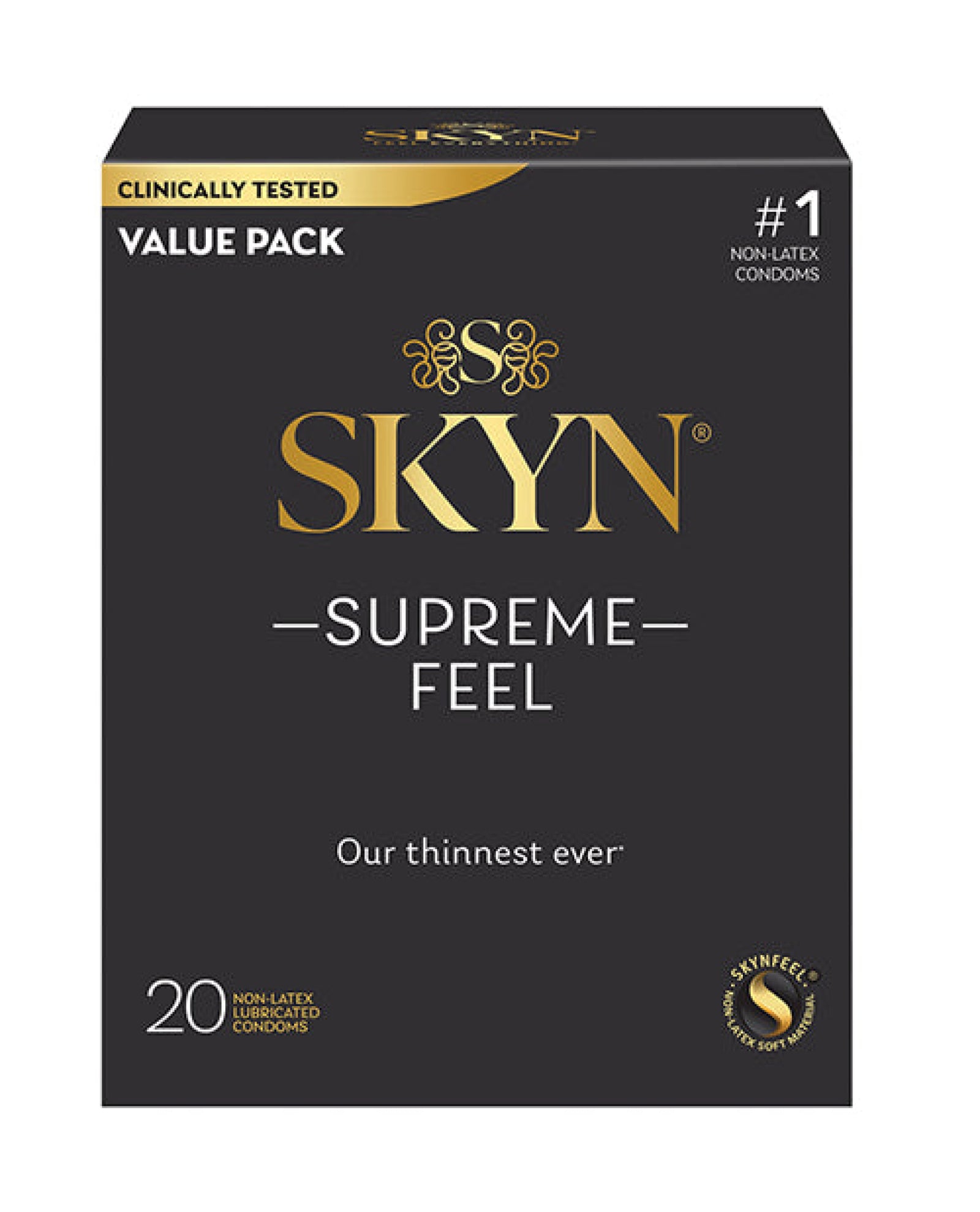 Lifestyles SKYN Supreme Feel Condoms - Pack of 20 Paradise Marketing