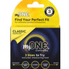 My One Classic Sampler Condoms - Pack of 3 Paradise Marketing