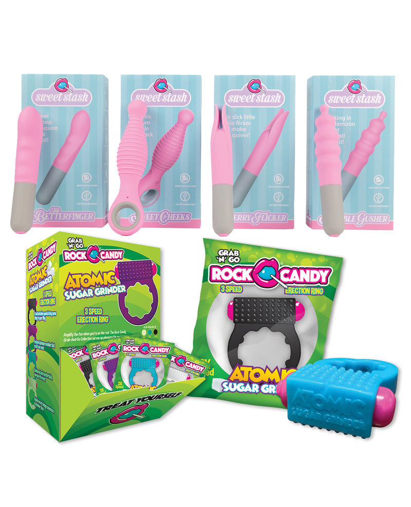 Sweet Stash Starter Bundle Grab-n-Go Rock Candy Toys LLC stimulators