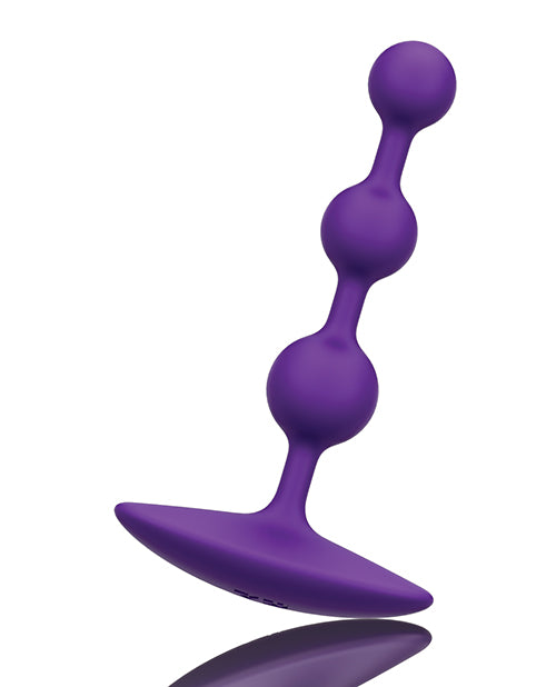 Romp Amp Flexible Anal Beads - Violet Wow Tech