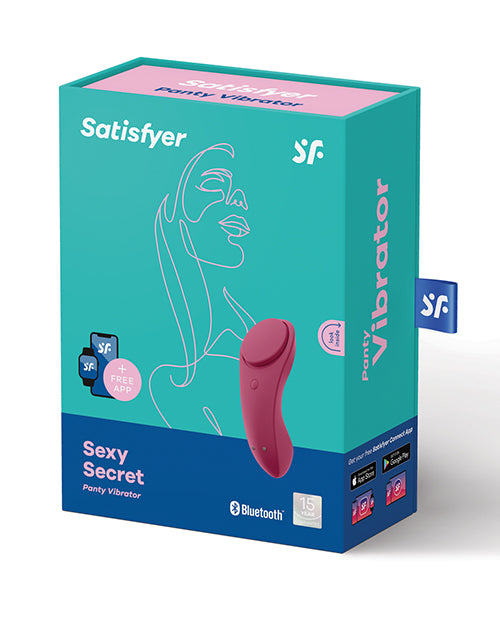 Satisfyer Sexy Secret Panty Vibrator - Red Wine Eis INCsatisfyer