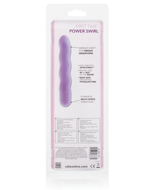 First Time Power Swirl California Exotic Novelties