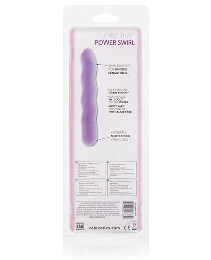 First Time Power Swirl California Exotic Novelties