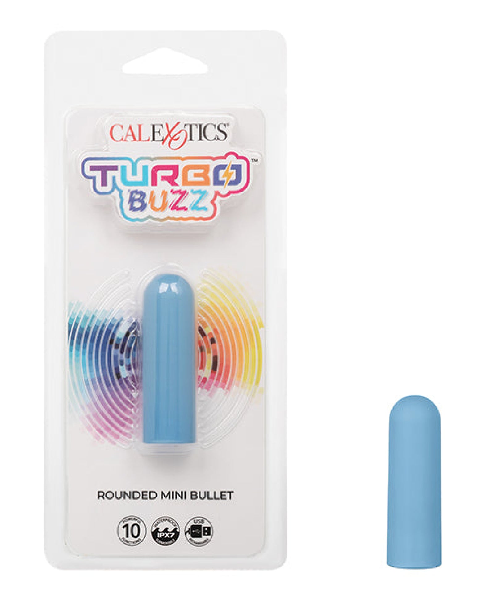 Turbo Buzz Rounded Mini Bullet Stimulator California Exotic Novelties