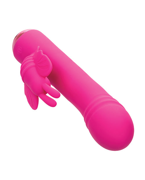 Thicc Chubby Rotating Butterfly - Pink California Exotic Novelties