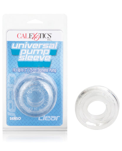 Universal Pump Sleeve - Clear California Exotic Novelties