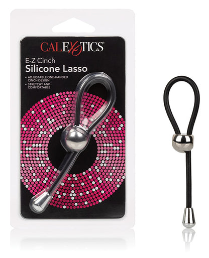 E-Z Cinch Silicone Lasso - Black California Exotic Novelties