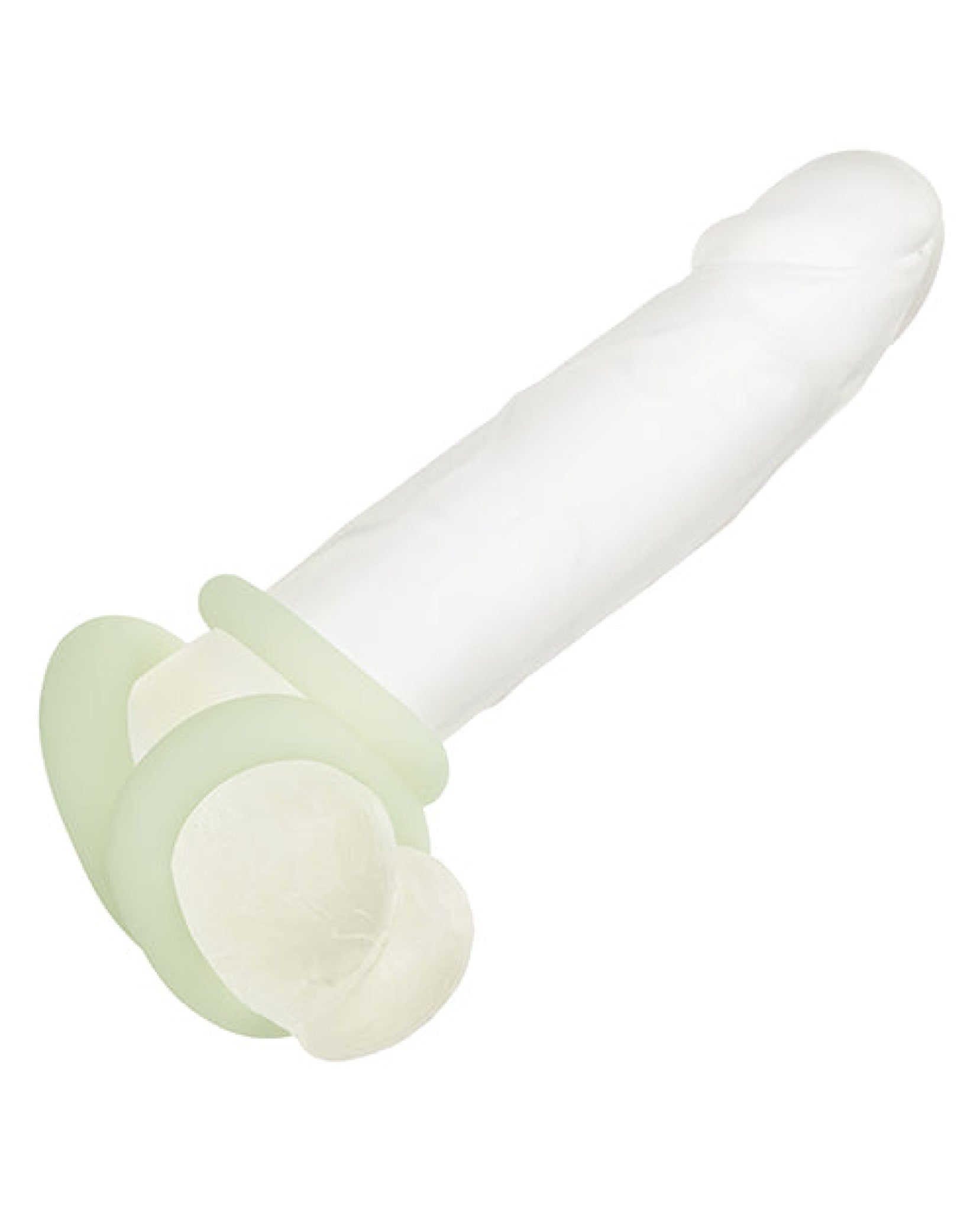 Alpha Liquid Silicone Glow in the Dark Cock Ring - Set of 3 California Exotic Novelties