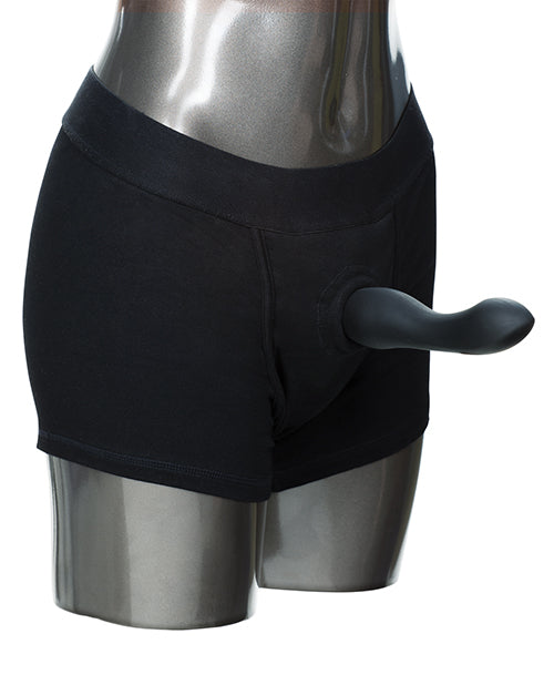 Packer Gear Boxer Harness - Black California Exotic Novelties