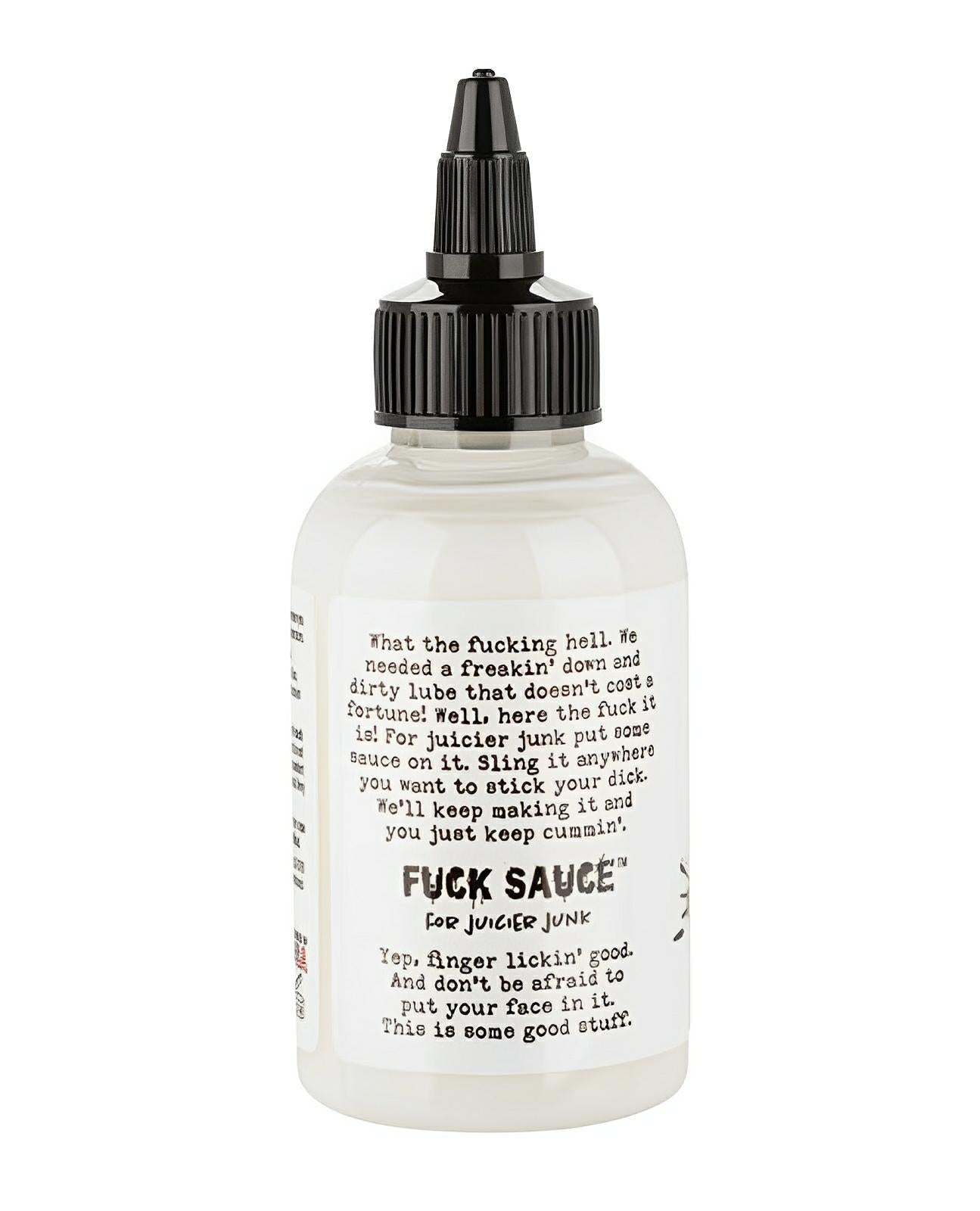 Fuck Sauce Cum Scented Lubricant - 4 Oz California Exotic Novelties