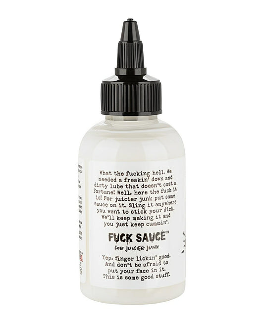 Fuck Sauce Cum Scented Lubricant - 4 Oz California Exotic Novelties