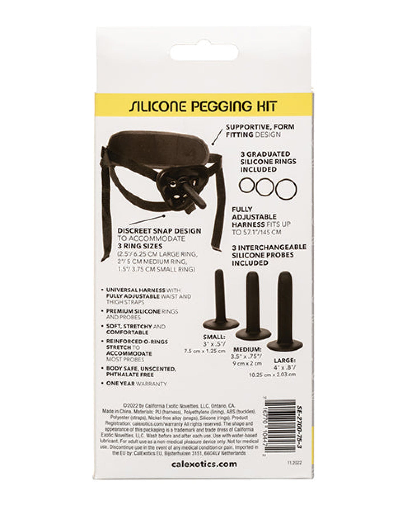 Boundless Silicone Pegging Kit California Exotic Novelties