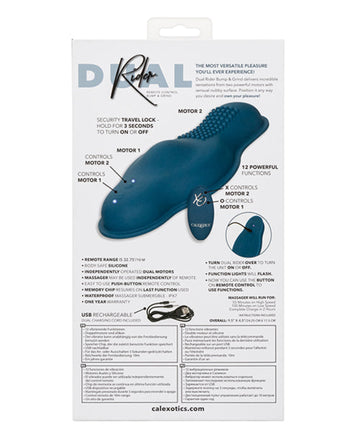 Dual Rider Remote Control Bump & Grind California Exotic Novelties