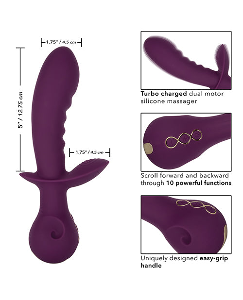 Purple Obsession Lover Vibrator - 10 Vibration Modes JLD Purple Obsession Lover Vibrator - 10 Vibration Modes JLD