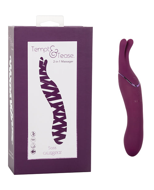 Tempt & Tease Kiss - Purple California Exotic Novelties vibrators