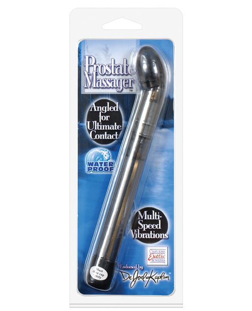 Dr Joel Kaplan 7.5" Prostate Massager - Black California Exotic Novelties