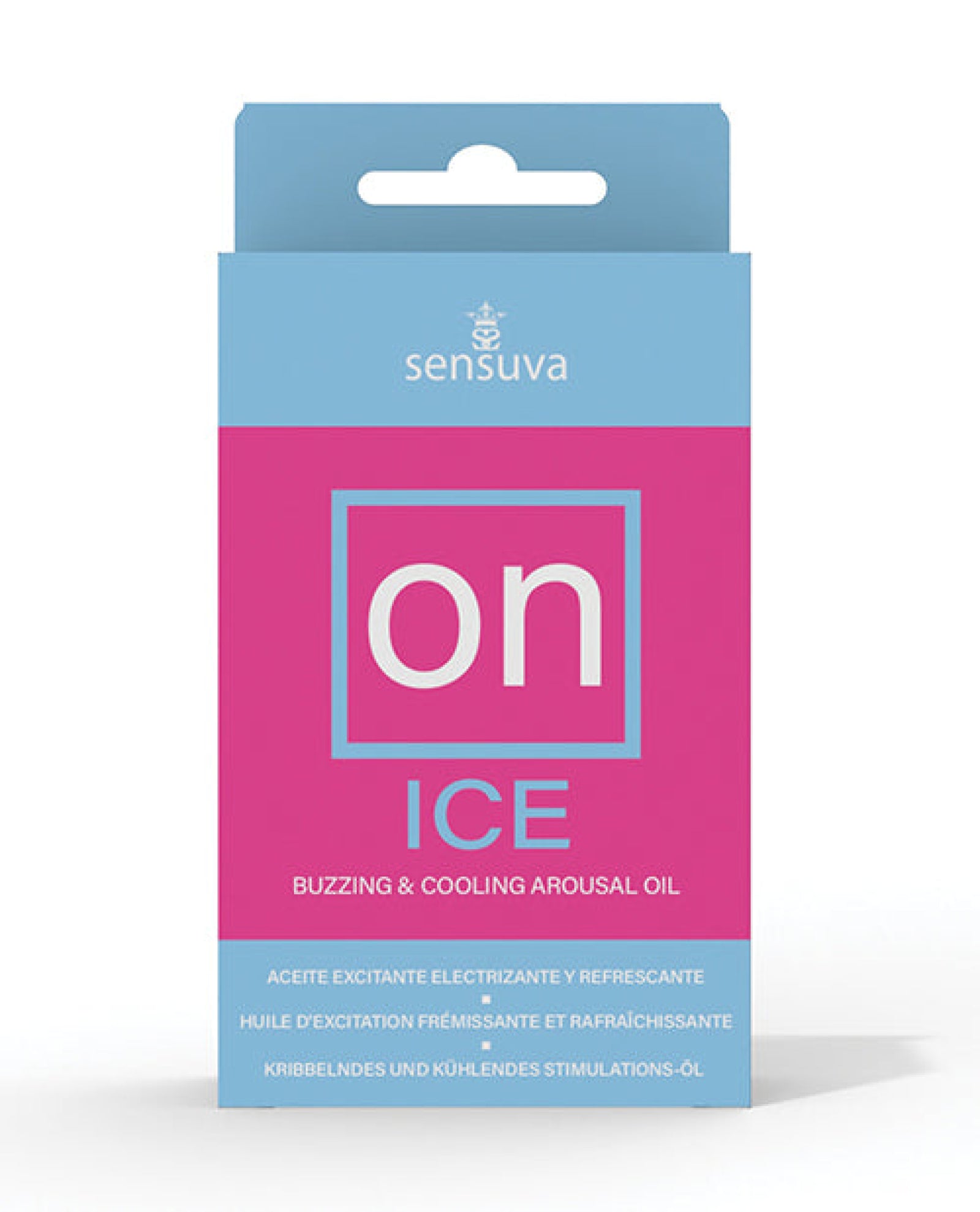 ON Ice Buzzing & Cooling Female Arousal Oil Medium Box - 5 ml Bottle Sensuva Valencia Naturals