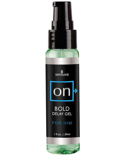 ON for Him Bold Delay Gel - 1 oz Sensuva Valencia Naturals