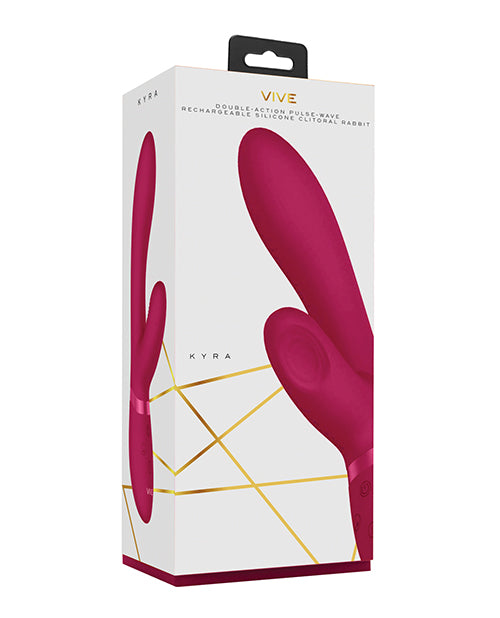 Shots Vive Kyra Pulse Clitoral Rabbit - Pink Shots America LLC vibrators
