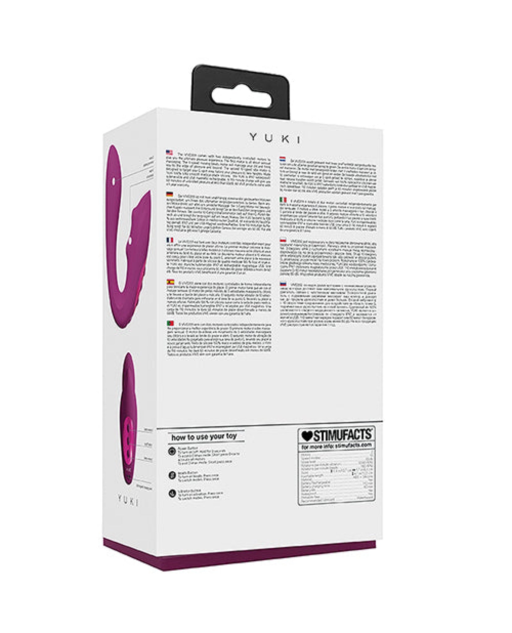 Shots Yuki Dual Action G-spot Vibrator W/massaging Beads Shots