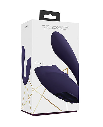 Shots Yuki Dual Action G-spot Vibrator W/massaging Beads Shots