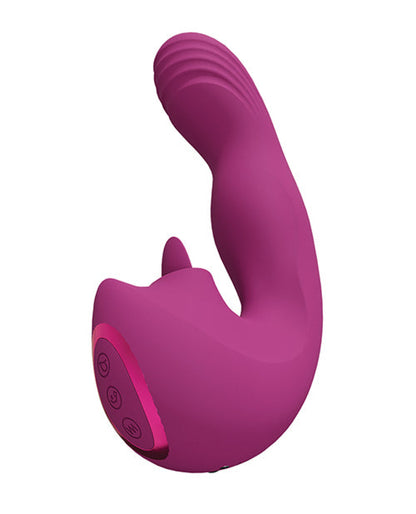 Shots Yumi Triple Action G-spot Vibrator & Stimulator Shots