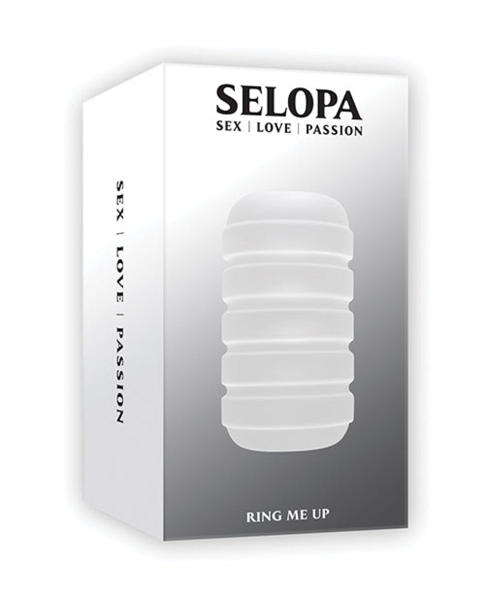 Selopa Ring Me Up Squishy & Soft Stroker - Clear Evolved Novelties INC