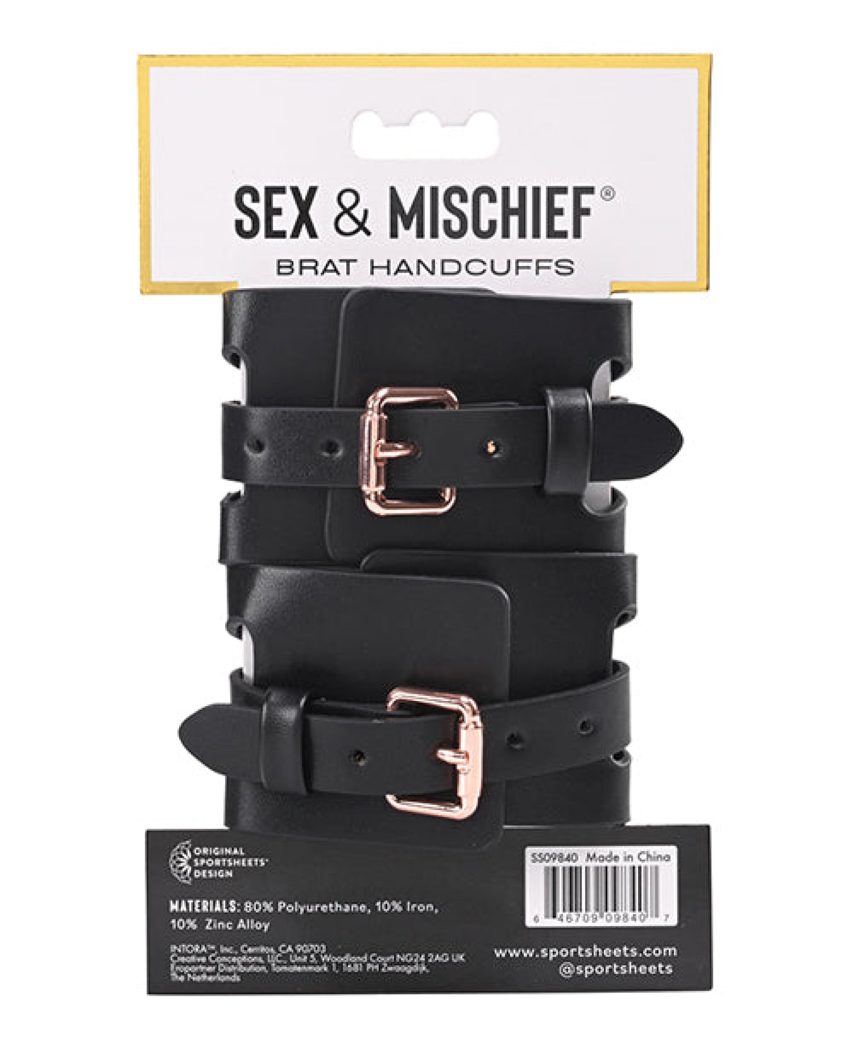 Sex & Mischief Brat Handcuffs Sex & Mischief