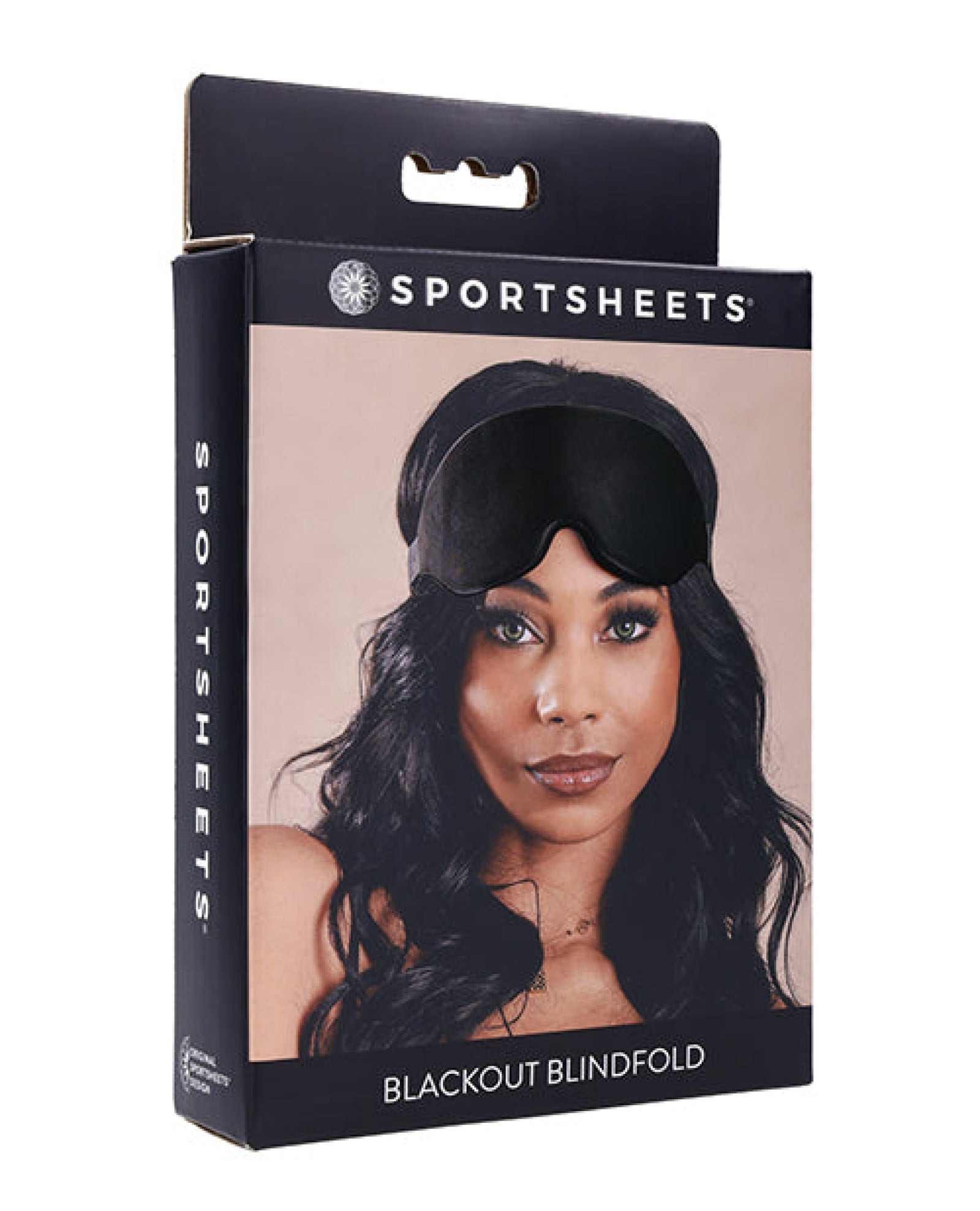 Sportsheets Blackout Memory Foam Blindfold - Black Sportsheets International