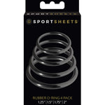 Sportsheets Rubber O Ring - 4 Pack Sportsheets International