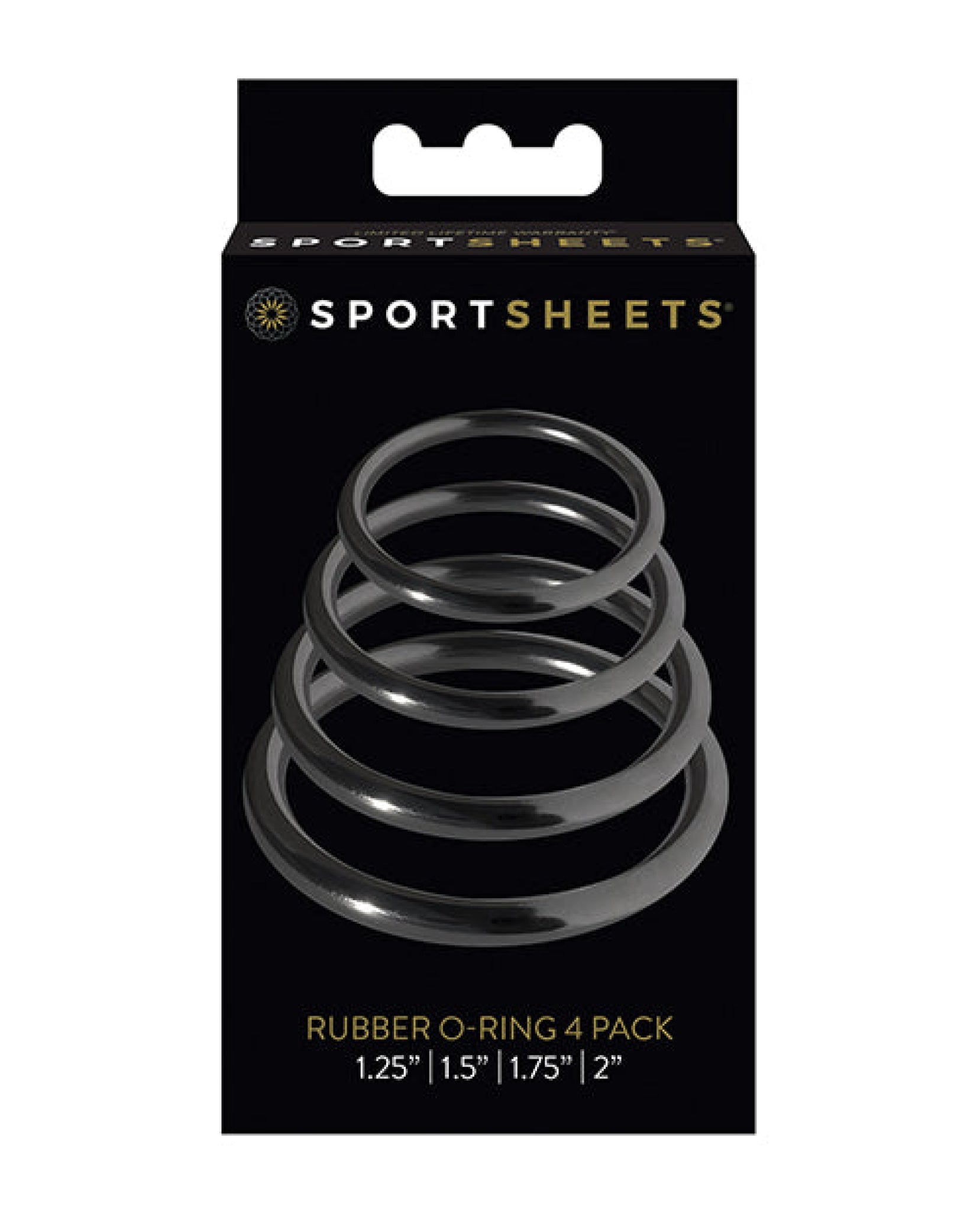 Sportsheets Rubber O Ring - 4 Pack Sportsheets International