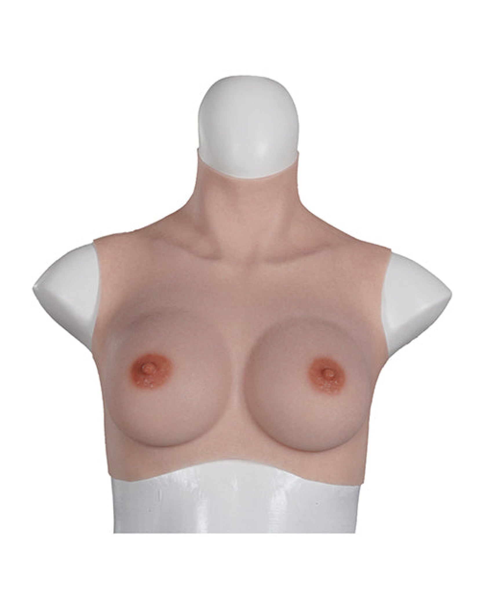 Xx-dreamstoys Ultra Realistic Cup Breast Form - Ivory Xx-dreamstoys