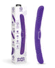Together Double Delight Double-Ended Vibrating & Thrusting Vibrator - Purple Electric Eel INC